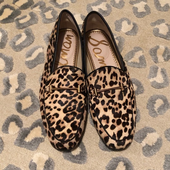 sam edelman loafer leopard